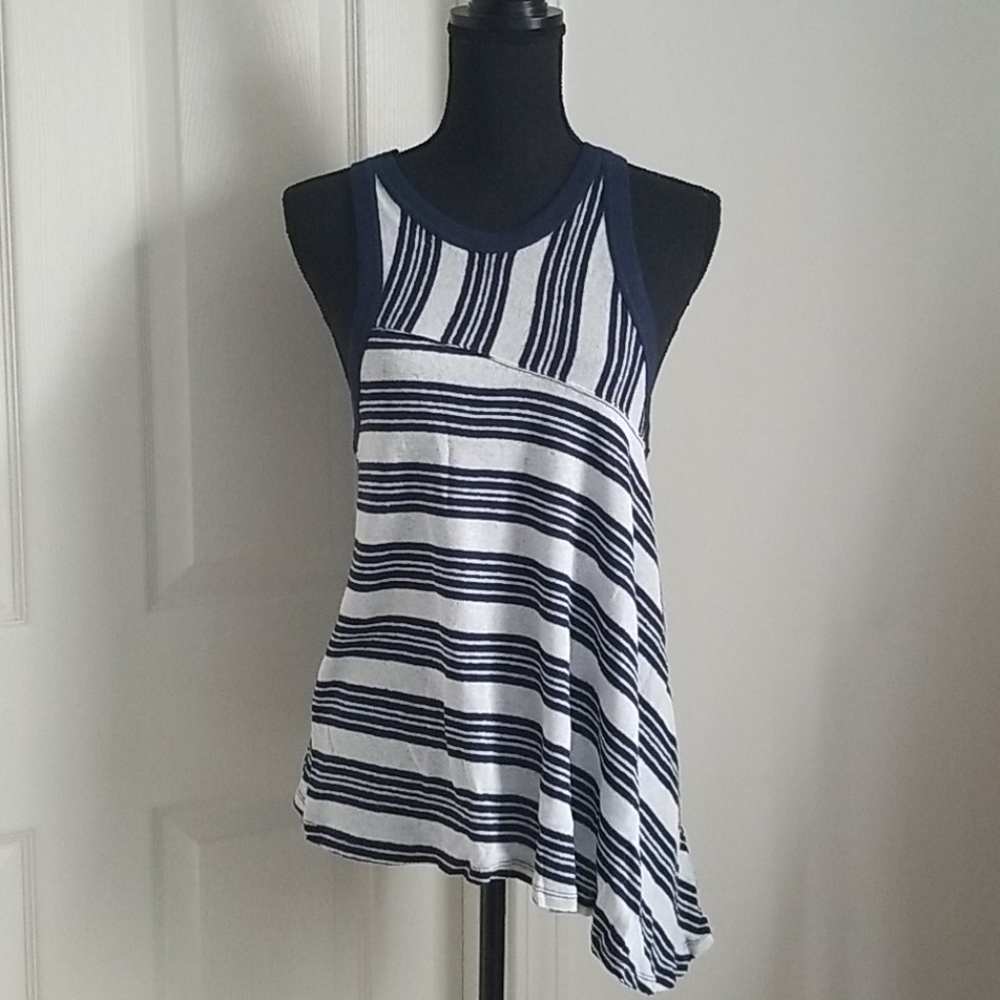 We The Free Free People Gauze Womens Tank Top Sz S